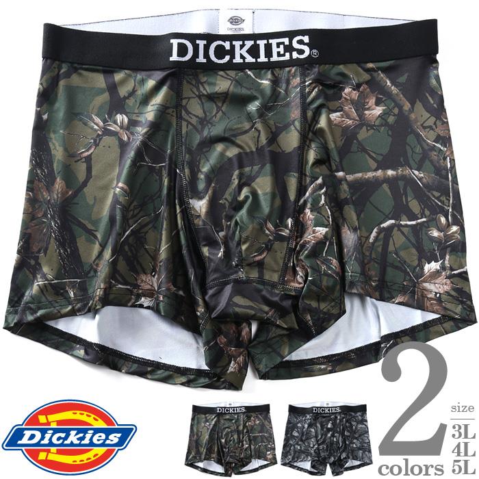 大きいサイズ メンズ Dickies ディッキーズ リアルカモフラ柄 ボクサー ブリーフ パンツ 肌着 下着 秋冬新作 81436700