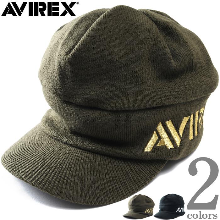 メンズ AVIREX アヴィレックス サイドロゴ刺繍 オスロ キャップ 帽子 秋冬新作 81264300