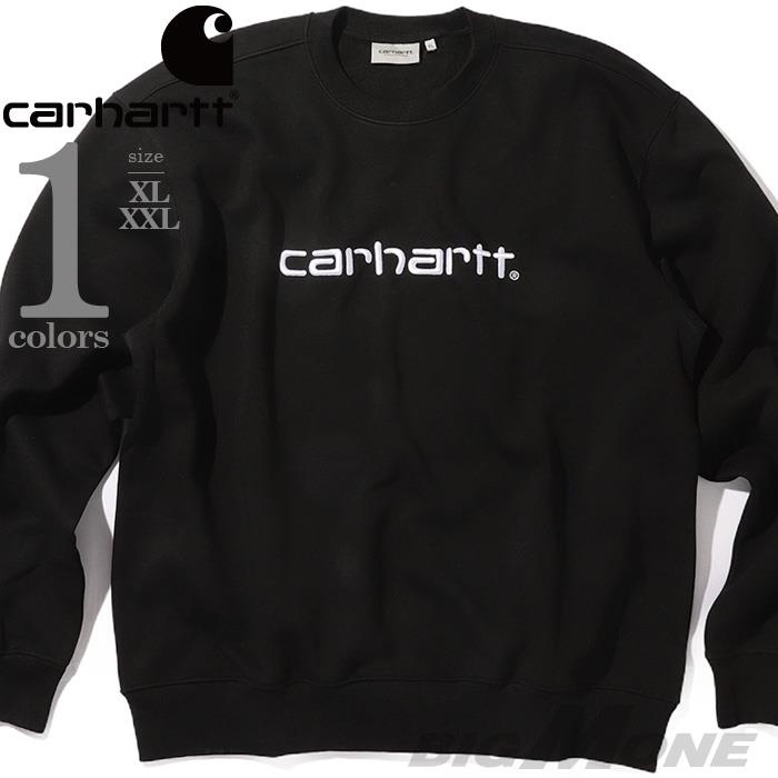 大きいサイズ メンズ CARHARTT カーハート クルーネック スウェット トレーナー USA直輸入 i030546