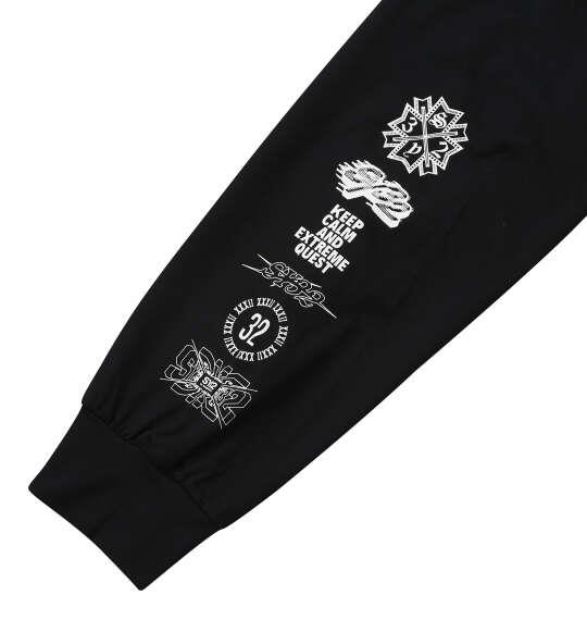 大きいサイズ メンズ SY32 by SWEET YEARS マルチロゴ 長袖 Tシャツ ブラック 1278-6121-2 3L 4L 5L 6L