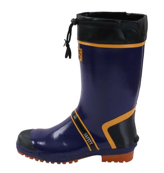 大きいサイズ メンズ JOLDIC セフティ DX 長靴 ネイビー 1240-5356-1 30 31 32