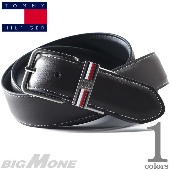 大きいサイズ メンズ TOMMY HILFIGER トミーヒルフィガー リバーシブル レザー ベルト USA直輸入 11tl020037