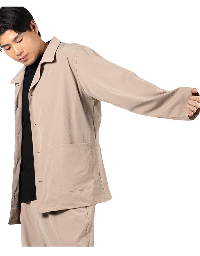 大きいサイズ メンズ PANASPUR パナシュプール 軽量 カバーオール 吸水速乾 ストレッチ UVカット 春夏新作 6402-659zs 【fre】