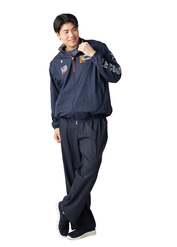 大きいサイズ メンズ LE COQ SPORTIF GOLF ルコックスポルティフ ベンチレーション 2WAY ブルゾン ストレッチ 撥水 防風 春夏新作 lg6swbb0m 【fre】