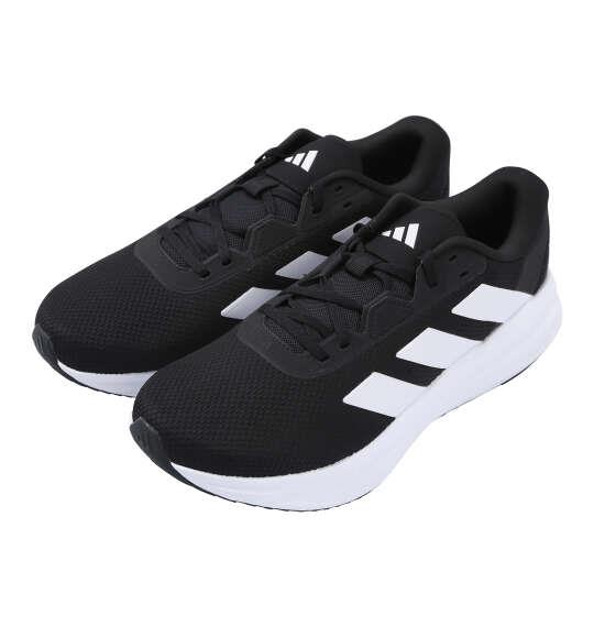 大きいサイズ メンズ adidas スニーカー GALAXY 7M EXTRA WIDE コアブラック 1240-6230-2 29 30 31