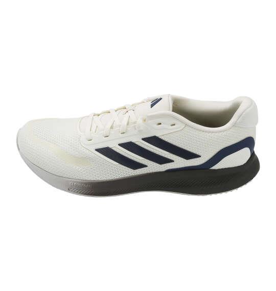大きいサイズ メンズ adidas スニーカー RUNFALCON5 オフホワイト 1240-6231-3 29 30 31