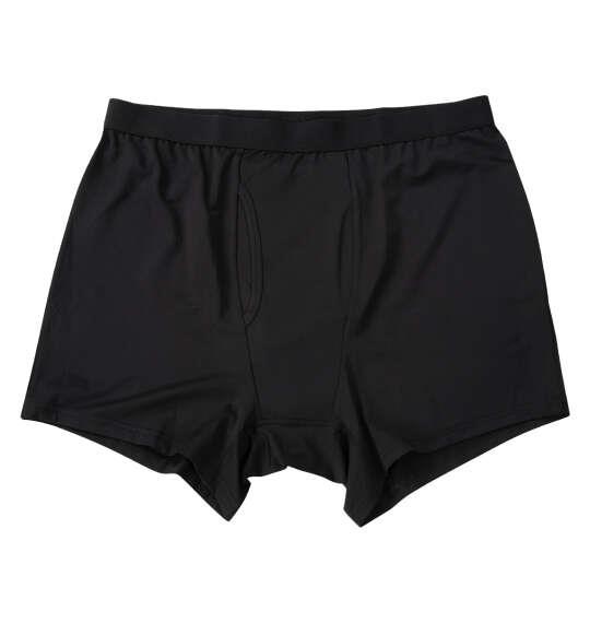 大きいサイズ メンズ KEEP GUARD ナノファイン100加工軽失禁対策 ボクサーパンツ ブラック 1249-6210-1 4L 5L 6L 7L 8L