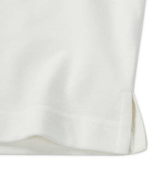 大きいサイズ メンズ SHELTY 鹿の子刺繍&マリアプリント 半袖 ポロシャツ オフホワイト 1268-6203-1 3L 4L 5L 6L 8L