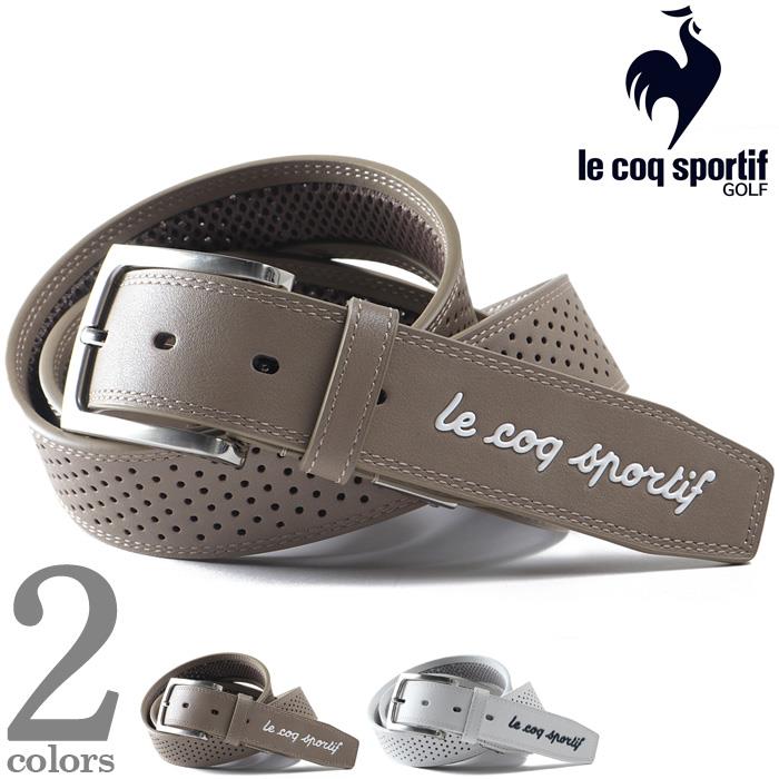 大きいサイズ メンズ LE COQ SPORTIF GOLF ルコックスポルティフ 通気メッシュ ベルト ゴルフウェア 春夏新作 lg6sblb4m