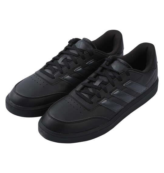 大きいサイズ メンズ adidas スニーカー COURTBLOCK U コアブラック 1240-6236-2 29 30 31