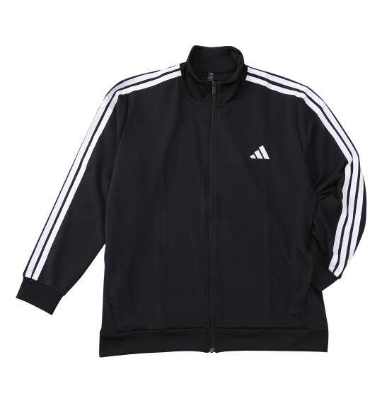 大きいサイズ メンズ adidas MH 3Sトラックトップ ブラック 1248-6110-2 3XL 4XL 5XL