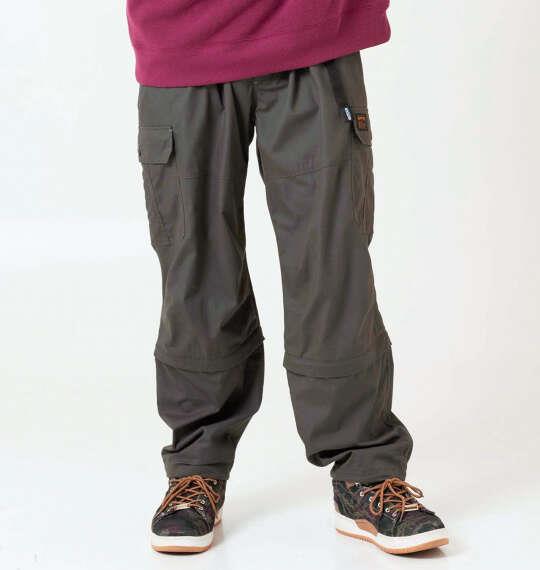 大きいサイズ メンズ OUTDOOR PRODUCTS TCウェザー2WAY イージー カーゴ パンツ カーキ 1254-5370-3 3L 4L 5L 6L 7L 8L