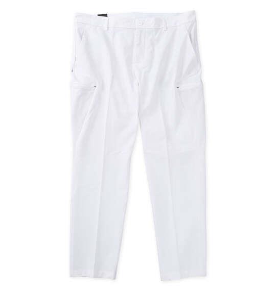 大きいサイズ メンズ adidas golf CLIMACOOL EX-STRETCH ACTIVEサイドポケット アンクル パンツ ホワイト 1274-6201-1 104 108