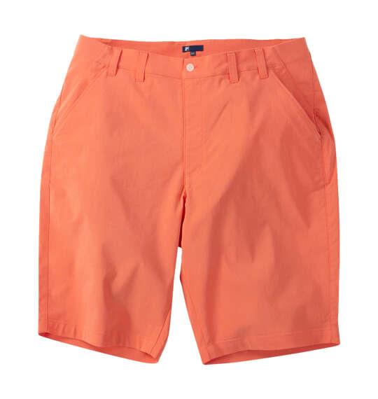 大きいサイズ メンズ FILA GOLF コードレーン ハーフパンツ ホワイト×オレンジ 1274-6211-2 100 105 110 115 120