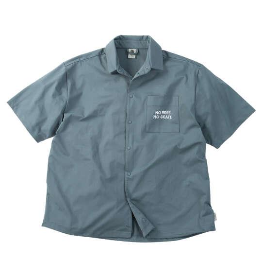 大きいサイズ メンズ ELEMENT TREEユーティリティ 半袖 シャツ グレー 1277-6240-1 3L 4L 5L 6L