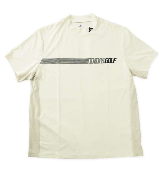 大きいサイズ メンズ adidas golf CLIMACOOLモックネックサイドメッシュ 半袖 シャツ ホワイト 1278-6213-1 4XL 5XL