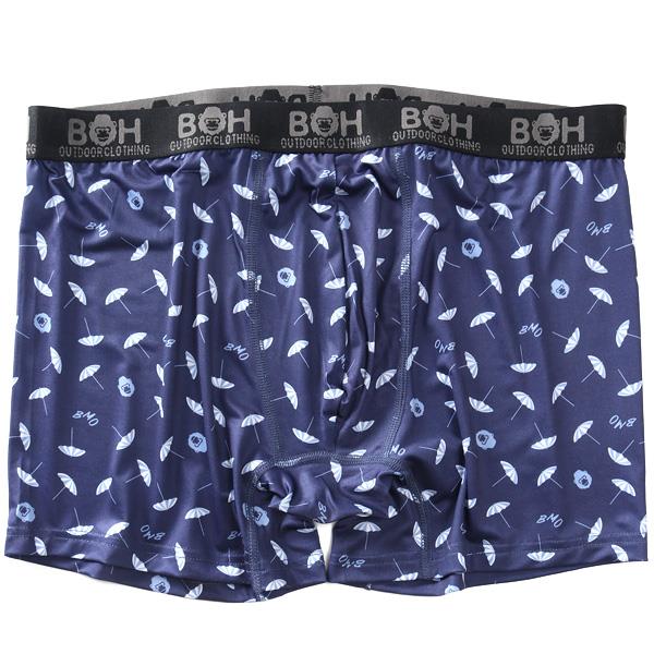 大きいサイズ メンズ BH ビィエイチ 吸汗速乾 ストレッチ レイン柄 ボクサー ブリーフ パンツ 肌着 下着 春夏新作 bhup-269004