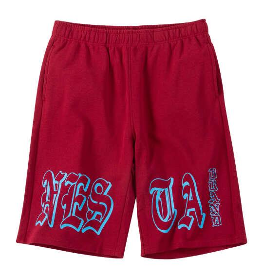 大きいサイズ メンズ NESTA BRAND スウェット ハーフパンツ ボルドー 1274-6250-1 3L 4L 5L 6L 8L