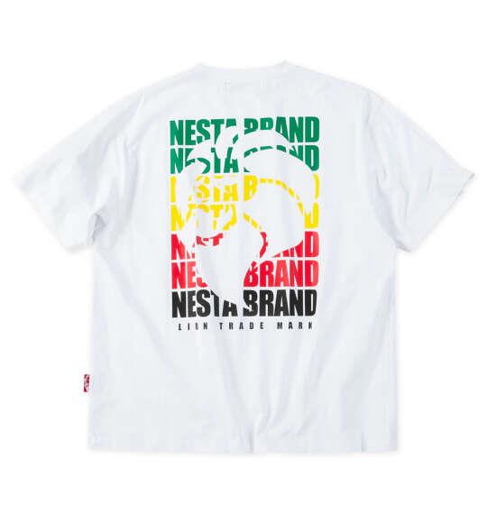 大きいサイズ メンズ NESTA BRAND 天竺 半袖 Tシャツ ホワイト 1278-6280-1 3L 4L 5L 6L 8L