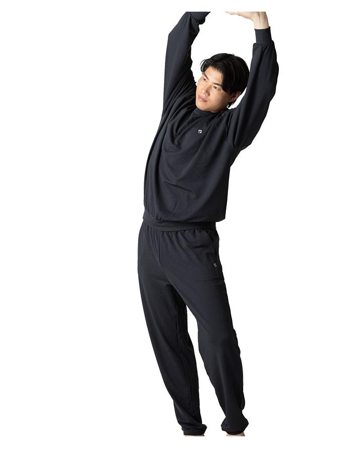 大きいサイズ メンズ RCSP リカサポ ストレッチ ミニ裏毛 上下セット 血行促進 春夏新作 216271h 【fre】