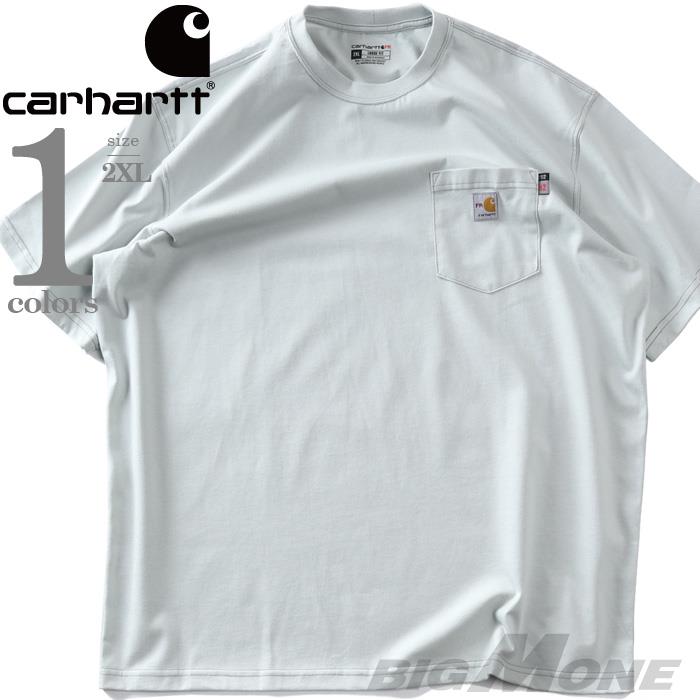 大きいサイズ メンズ CARHARTT カーハート ポケット付 半袖 Tシャツ FR FORCE DEARBORN LOOSE T-SHIRT USA直輸入 100234