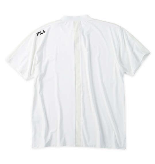 大きいサイズ メンズ FILA GOLF モックネック 半袖 シャツ ホワイト 1278-6240-1 3L 4L 5L