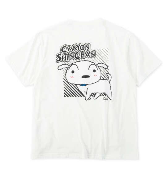 大きいサイズ メンズ クレヨンしんちゃん 天竺ポケット付 半袖 Tシャツ ホワイト 1278-6550-1 3L 4L 5L 6L 8L