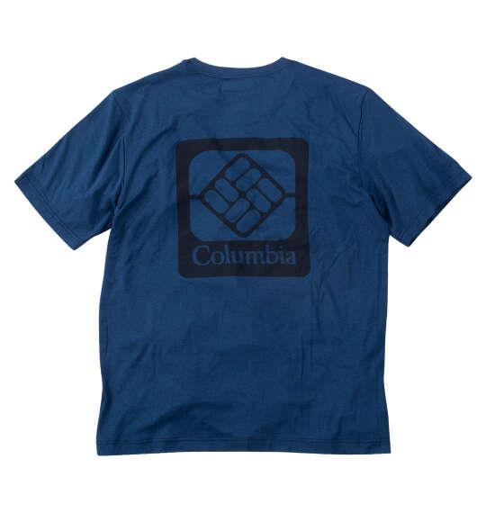 大きいサイズ メンズ Columbia クイックハイクバックグラフィック 半袖 Tシャツ マウンテンブルーヘザー 1278-6215-1 1X 2X 3X 4X 5X 6X