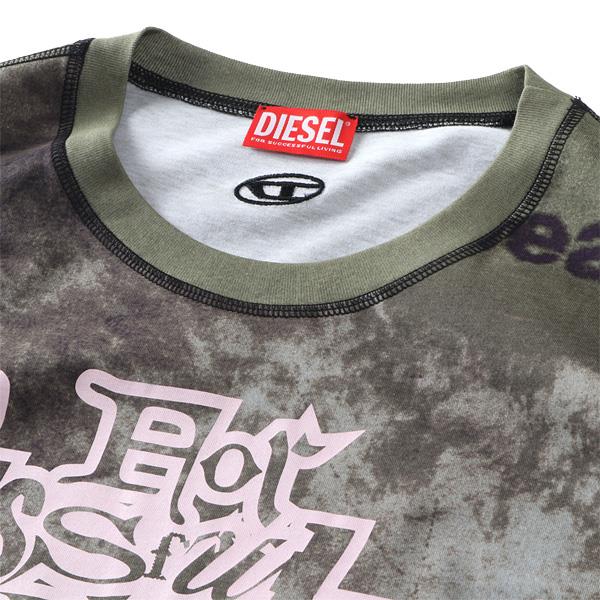 大きいサイズ メンズ DIESEL ディーゼル デザイン 半袖 Tシャツ T-BOXT-V5 直輸入品 a19976-0epcd