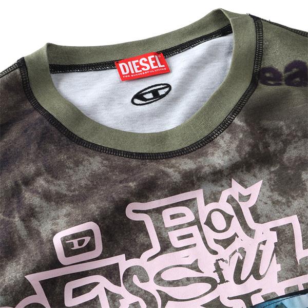 大きいサイズ メンズ DIESEL ディーゼル デザイン 半袖 Tシャツ T-BOXT-V5 直輸入品 a19976-0epcd