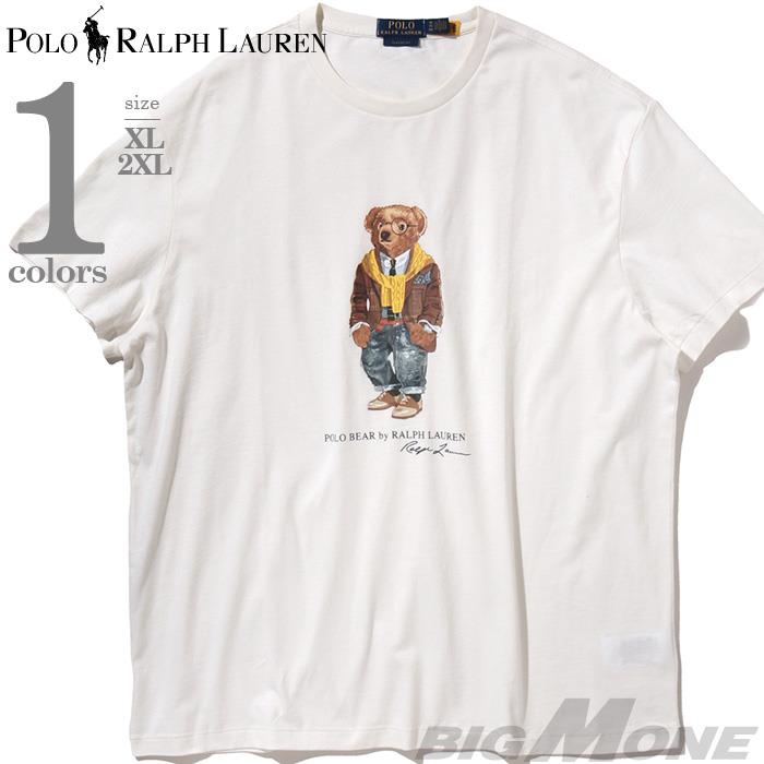 大きいサイズ メンズ POLO RALPH LAUREN ポロ ラルフローレン 半袖 プリント Tシャツ USA直輸入 710p04985-001