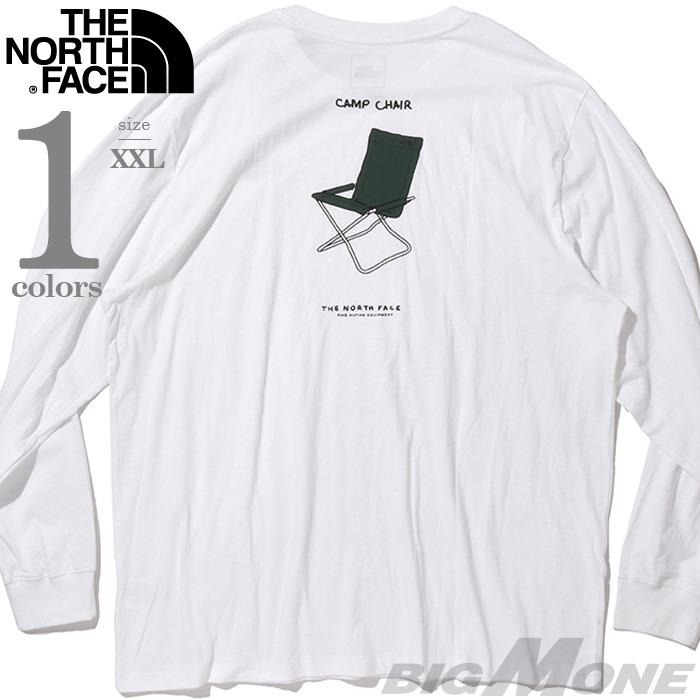 大きいサイズ メンズ THE NORTH FACE ノースフェイス プリント 長袖 Tシャツ USA直輸入 nf0a8e99-fn4