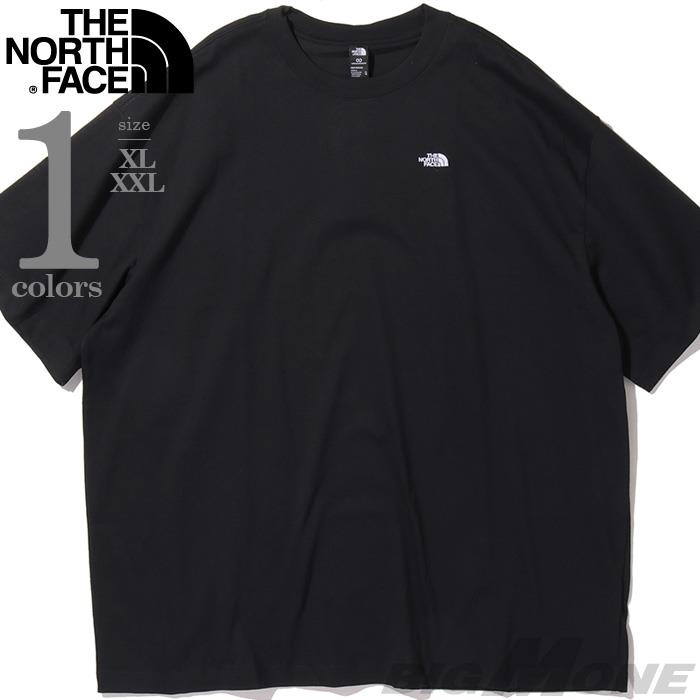 大きいサイズ メンズ THE NORTH FACE ノースフェイス ロゴ刺繍 半袖 Tシャツ USA直輸入 nf0a8evw-jk3