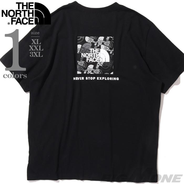 大きいサイズ メンズ THE NORTH FACE ノースフェイス プリント 半袖 Tシャツ USA直輸入 nf0a8fmx-jk3
