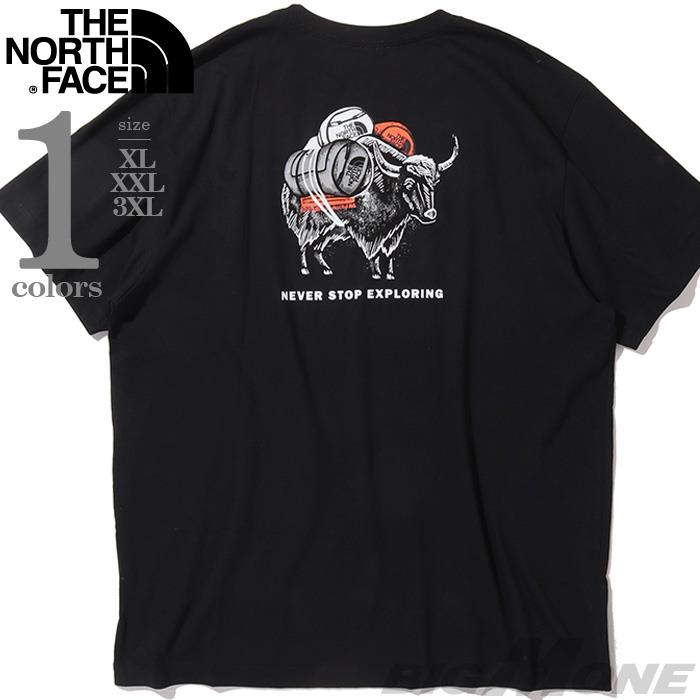 大きいサイズ メンズ THE NORTH FACE ノースフェイス プリント 半袖 Tシャツ USA直輸入 nf0a8fna-jk3