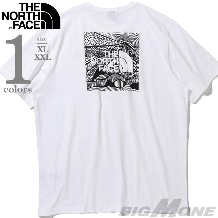 大きいサイズ メンズ THE NORTH FACE ノースフェイス プリント 半袖 Tシャツ USA直輸入 nf0a87nv-fn4