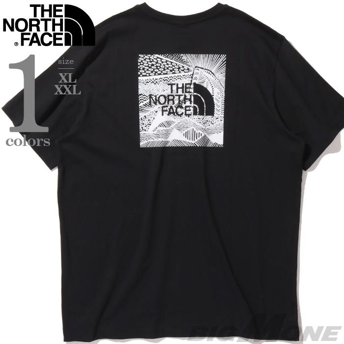 大きいサイズ メンズ THE NORTH FACE ノースフェイス プリント 半袖 Tシャツ USA直輸入 nf0a87nv-jk3