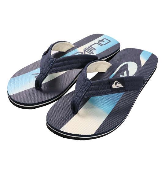 大きいサイズ メンズ Quiksilver サンダル MOLOKAI LAYBACK 26 ネイビー 1240-6201-2 29 30 31 32