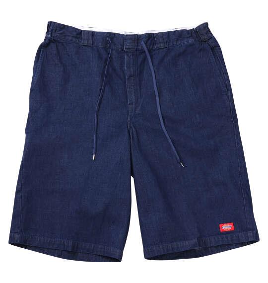 大きいサイズ メンズ DICKIES デニム イージー ワーク ショーツ ブルーユーズド 1274-6291-1 3L 4L 5L