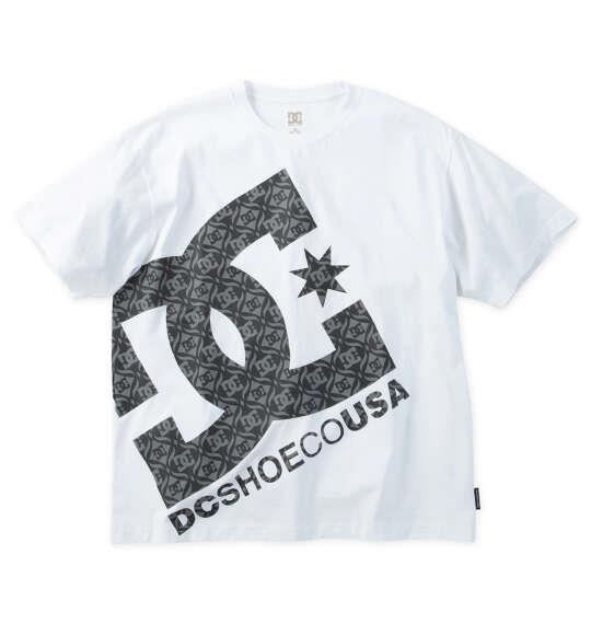 大きいサイズ メンズ DCSHOES 26BIG STAR 半袖 Tシャツ ホワイト 1278-6232-1 3L 4L 5L 6L