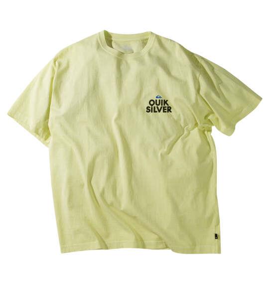 大きいサイズ メンズ Quiksilver PG FUNDAMENTAL RIDE 半袖 Tシャツ ライトイエロー 1278-6267-1 3L 4L 5L 6L