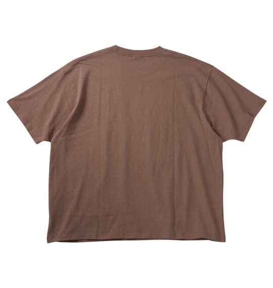 大きいサイズ メンズ DICKIES DICKIESテキストロゴ 半袖 Tシャツ ブラウン 1278-6530-4 3L 4L 5L