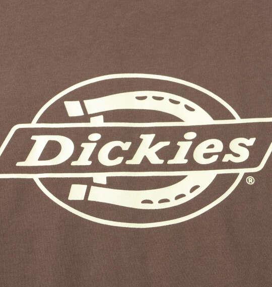 大きいサイズ メンズ DICKIES DICKIESテキストロゴ 半袖 Tシャツ ブラウン 1278-6530-4 3L 4L 5L