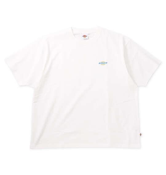 大きいサイズ メンズ DICKIES ハンドドローイング 半袖 Tシャツ ホワイト 1278-6531-1 3L 4L 5L
