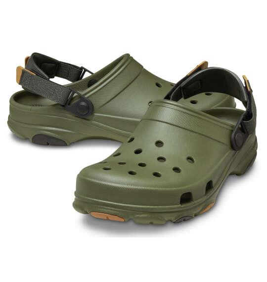 大きいサイズ メンズ crocs サンダル ALL TERRAIN CLOG アーミーグリーン 1240-6205-4 M12 M13