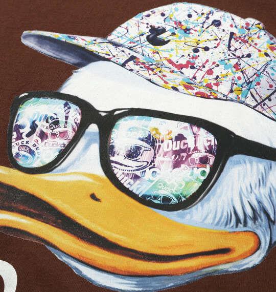 大きいサイズ メンズ b-one-soul DUCK DUDEフェイスクワック 半袖 Tシャツ ブラウン 1258-6292-2 3L 4L 5L 6L