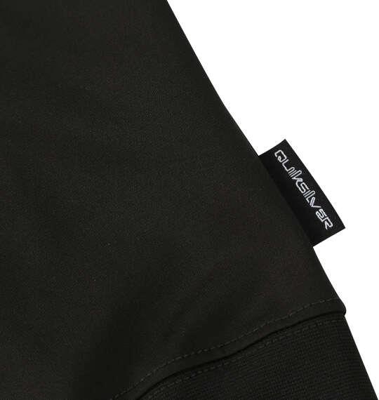 大きいサイズ メンズ Quiksilver OMNI MW 長袖 ラッシュガード ジップ パーカー ブラック 1278-6265-2 3L 4L 5L 6L