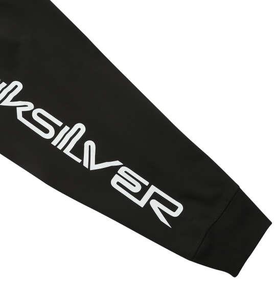 大きいサイズ メンズ Quiksilver OMNI MW 長袖 ラッシュガード ジップ パーカー ブラック 1278-6265-2 3L 4L 5L 6L