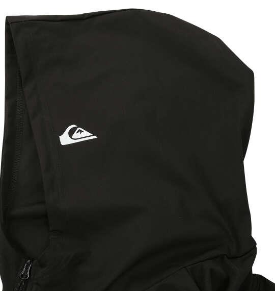 大きいサイズ メンズ Quiksilver OMNI MW 長袖 ラッシュガード ジップ パーカー ブラック 1278-6265-2 3L 4L 5L 6L