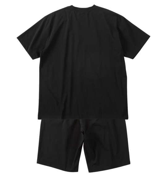 大きいサイズ メンズ FLOW RELAXING ストレッチ メッシュ 血行促進ウェア セット ブラック 1279-6220-2 3L 4L 5L 6L 8L